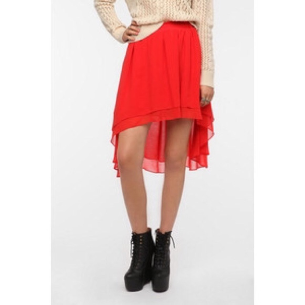 Urban Outfitters Staring at Stars High/Low Skirt